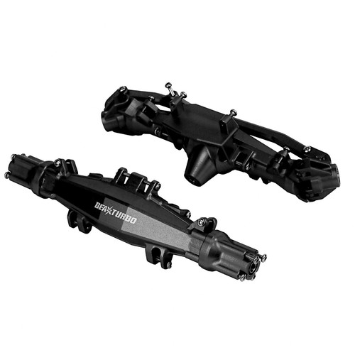BeaxTurbo CNC Alu7075 Front&Rear Axle Housing Kit Tie Rod For Losi Mini LMT 1/18 - 第 10/25 張圖片