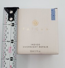 Tatcha Indigo Overnight Repair Cream 50ml Redness Reducing Hydrating Barrier NIB