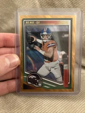 2025 Score - Bo Nix #253 Lava /799 Color Match