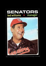 1971 Topps Set-Break #380 Ted Williams VG-VGEX (crease) *GMCARDS*