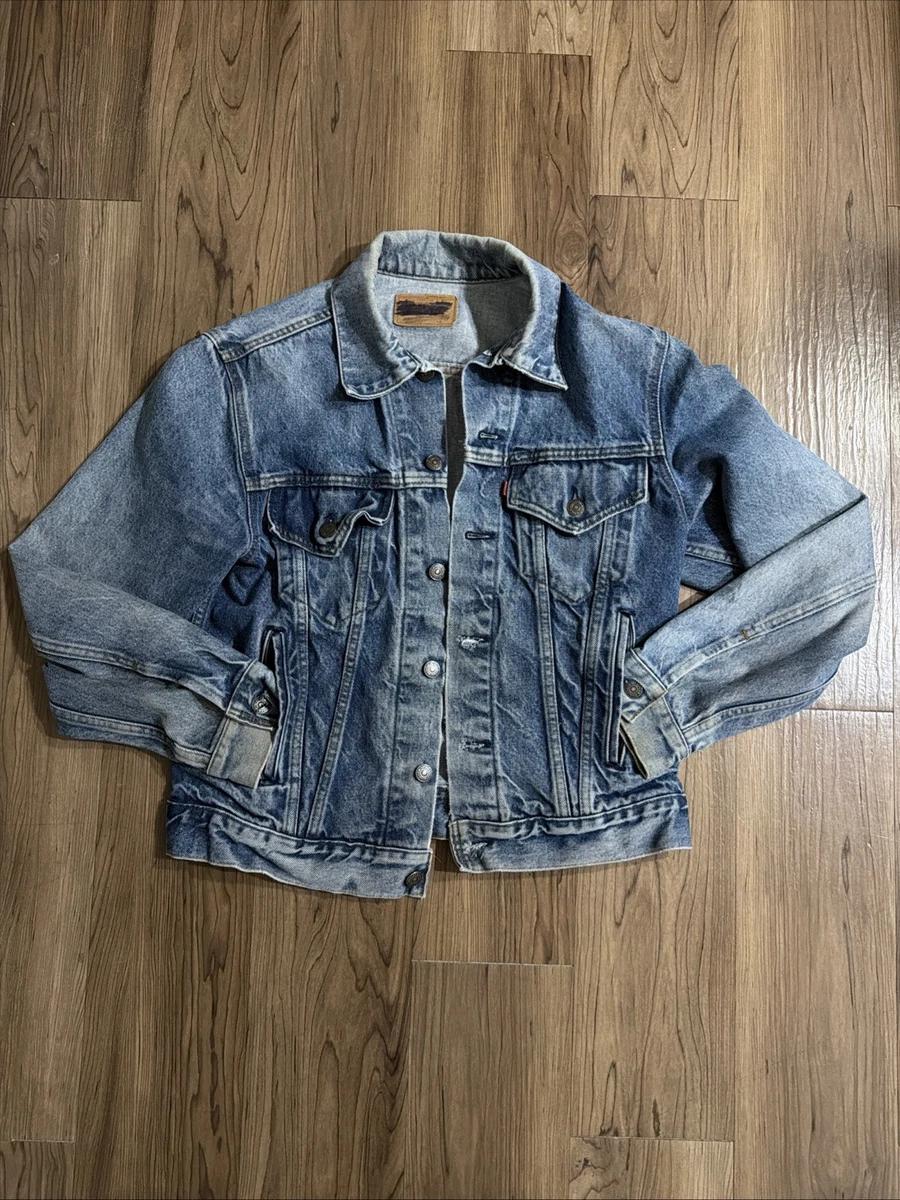 vintage mens levi jean jacket products for sale | eBay