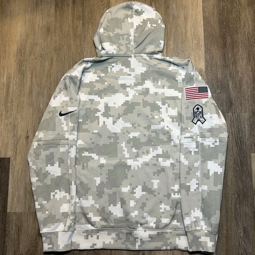AUTHENTIC Nike Pittsburgh Steelers Salute to Service Hoodie Men's NFL Sideline - Picture 2 of 8