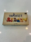 Final Fantasy IV (Nintendo Super Famicom) Boxed US SELLER
