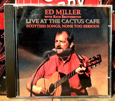 ED MILLER / LIVE AT THE CACTUS CAFE CD (1995) WELLFIELD ~ OLD WOMAN AND HER CAT