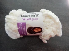 Bernat® Velvet™ Yarn Cream 10.5oz/300gms/315 Yards