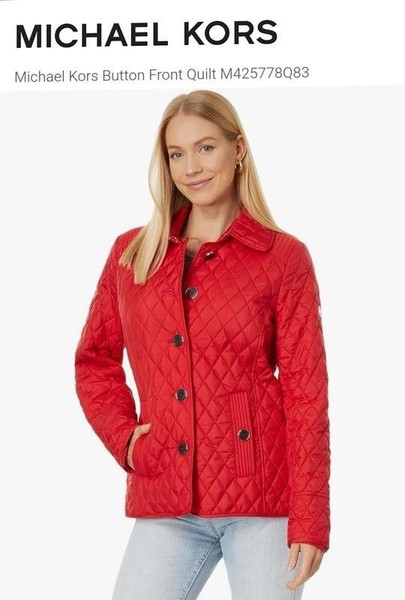 Women Michael Kors Jacket Red S