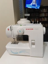 Singer Start 1304 Sewing Machine - WORKING - No Cord or Pedal