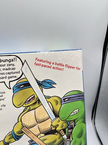 1987 TMNT Teenage Mutant Ninja Turtles Pizza Power Board - SEALED MINT Condition - Picture 21 of 23