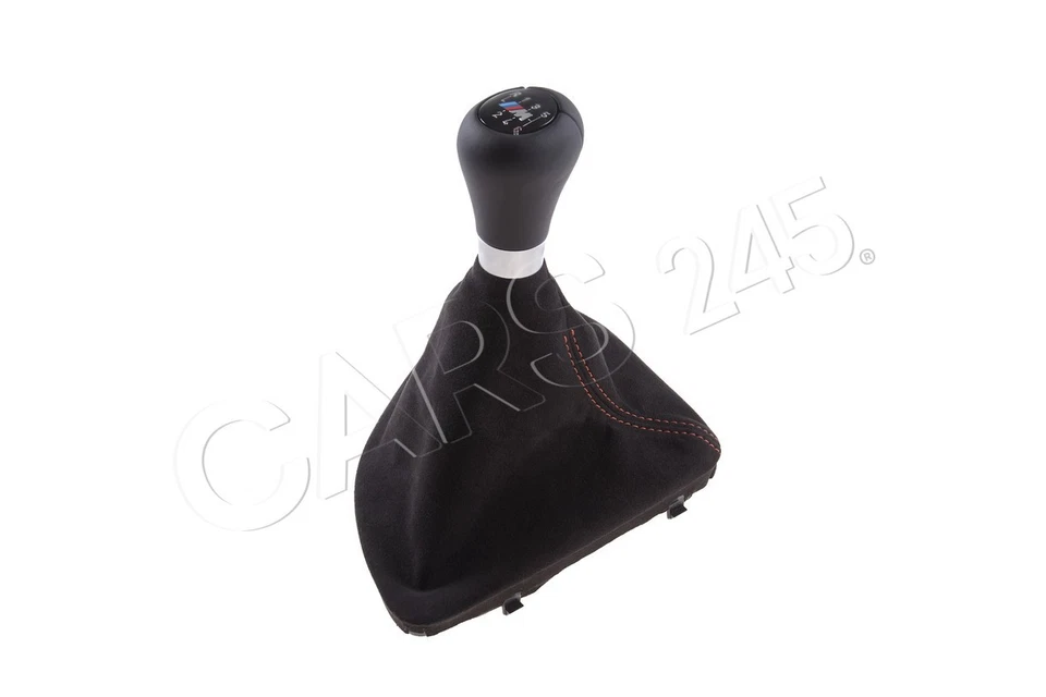Perilla de cambio de marchas genuina BMW E82 cupé cuero negro OEM 25118051315 Foto 2 de 4