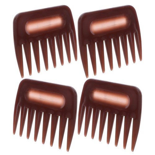 4 Pcs Wide Tooth Comb Mens Styling Barber Combs Professional Household - Picture 7 of 20