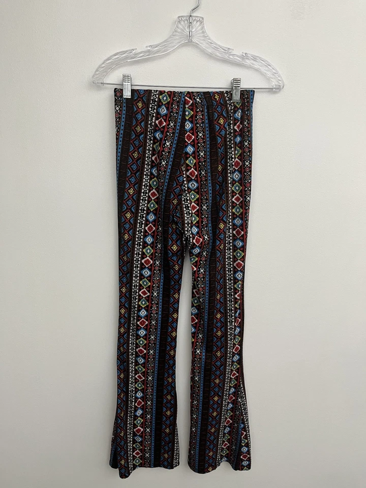 Rue 21 Mujer Leggings Acampanados Pierna Talla M Multicolor Cintura Elástica Elastizada Foto 2 de 4