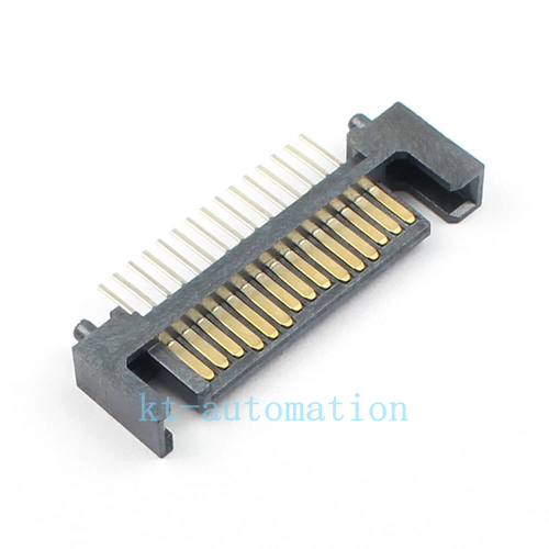 10Pcs Sata 15P 15 Pin DIP Type Straight Male Socket Connector For Hard Drive HDD - Picture 2 of 6