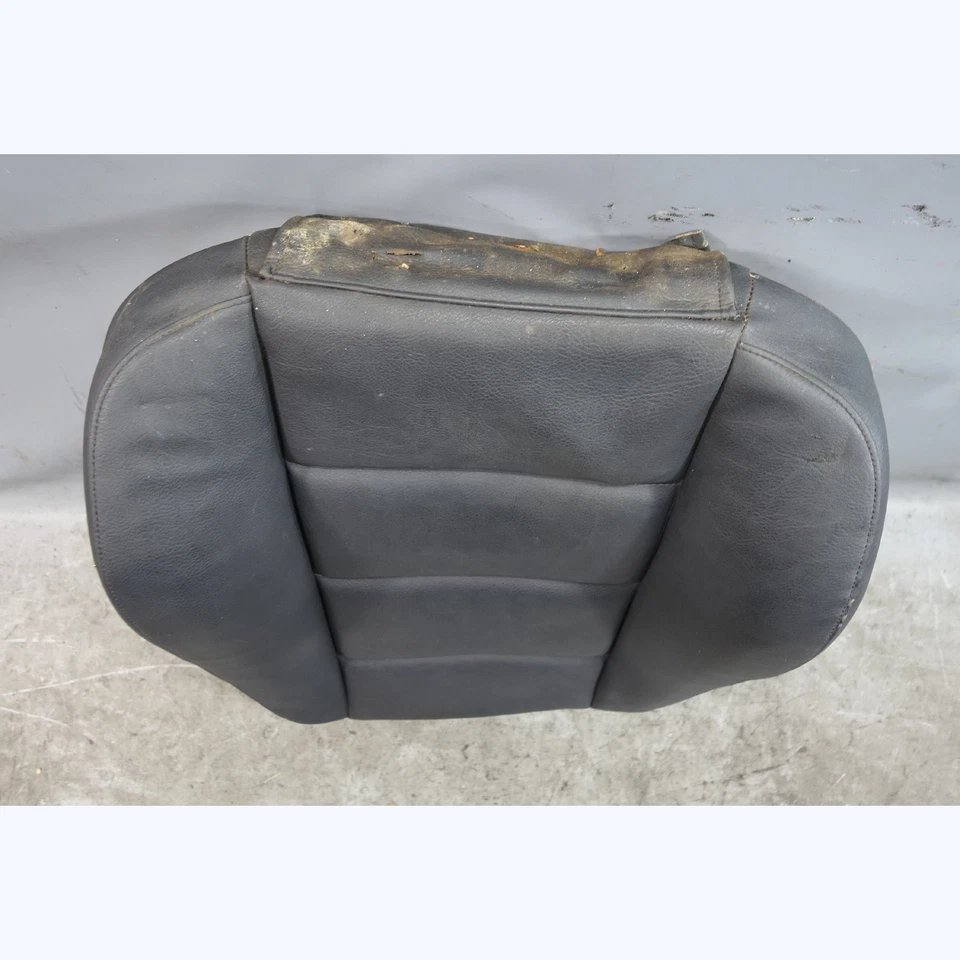 BMW E36 1992-1994 Serie 3 Asiento Delantero Respaldo Cojín Almohadilla Vinilo Negro OEM Foto 4 de 4