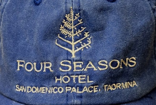 THE WHITE LOTUS Sicily TAORMINA FOUR SEASONS CAP VERY HARD TO FIND 100% ORIGINAL - Picture 2 of 6