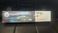 Genuine HP 972A Magenta PageWide Ink Cartridge L0R89AN Sealed Exp 02/2026