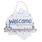 Willkommen hängende Anhänger schicke Tür Hanging Decor Tür Anhänger Wand