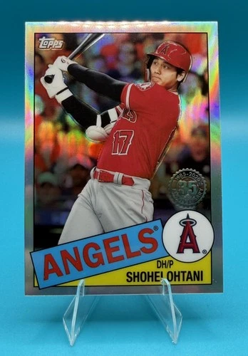 2020 Topps Chrome - Shohei Ohtani 1985 Insert #85TC-7 Angels Card