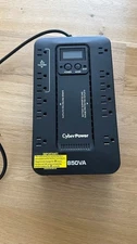 CyberPower EC850LCD  Ecologic 850 VA 510 Watts 12 Outlets UPS
