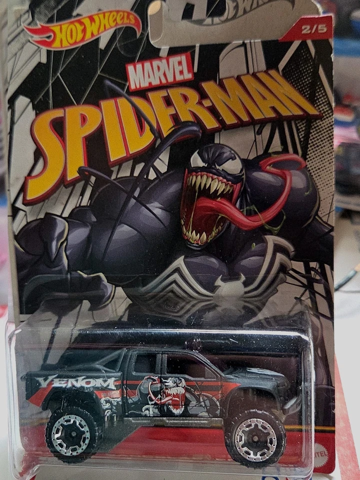 2021 Hot Wheels Marvel Spider-Man (Venom) Sandblaster 2/5 Novo - Imagem 2 de 3