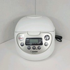 Zojirushi 5.5 Cups Rice Cooker Warmer NS-WSC-10 White Clean Working