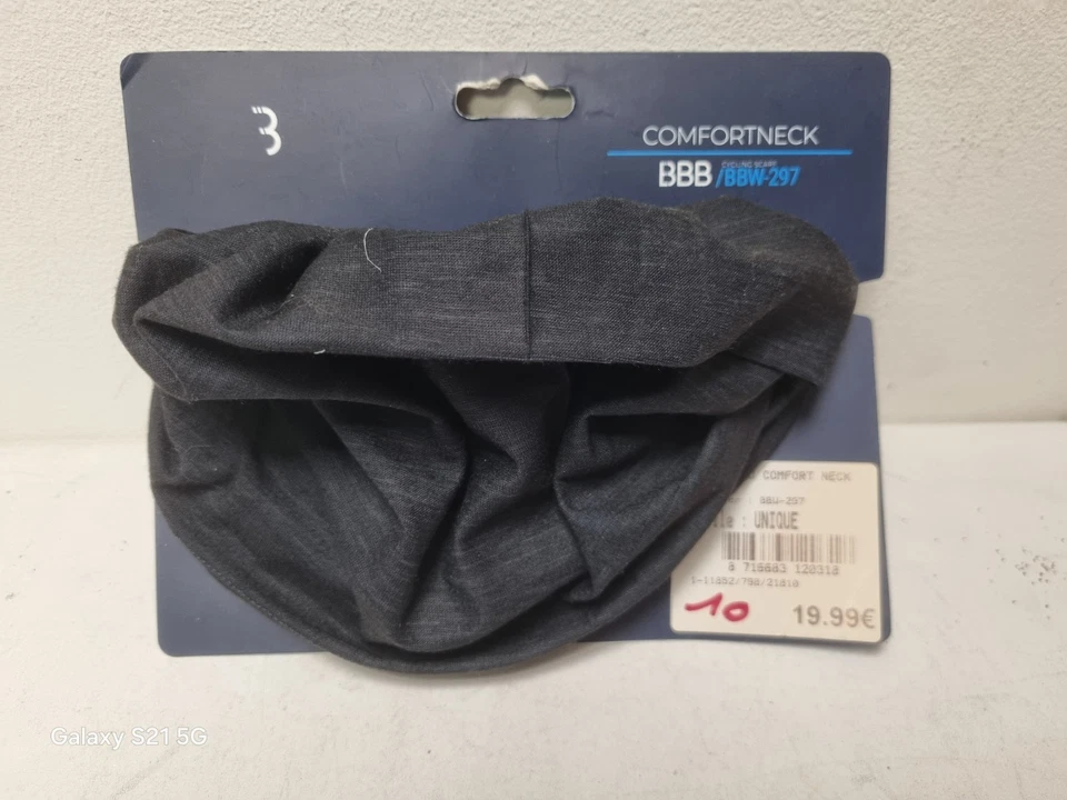 BBB BBW-300 THERMAL HEADBAND Bandeau cycliste noir taille unique *NEUF* - Photo 3/3