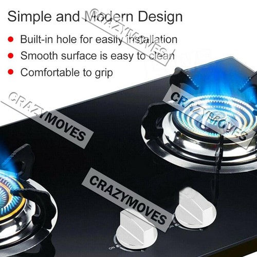 4x Alloy Home Kitchen Gas Stove Knobs Cooker Oven Cooktop Metal Switch VIC - Picture 7 of 12
