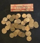 1944-P Wheat Penny’s  1 roll (50 Coins) G-Fine