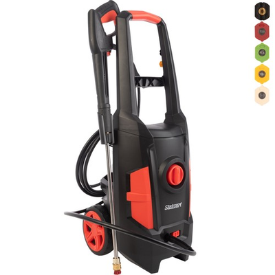 #ad Electric Pressure Washer Max 2400 PSI 1.8 GPM Power 5 Nozzles Extension Wand $139.99