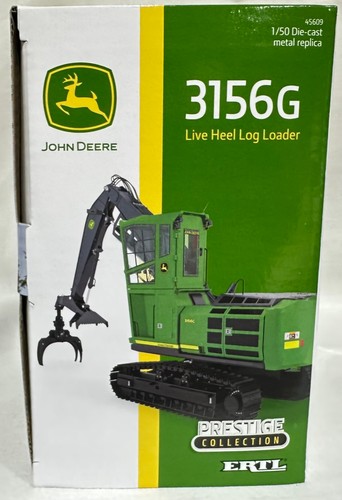 John Deere 3156G Live Heel Log Loader Prestige Collection By Ertl  1/50th Scale - Picture 5 of 7