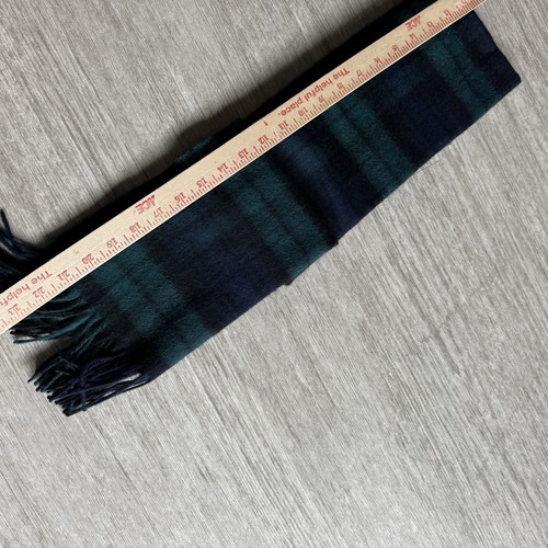 Clans of Scotland Campbell Clan Green Plaid Wool Scarf with Fringe New - Picture 5 of 6