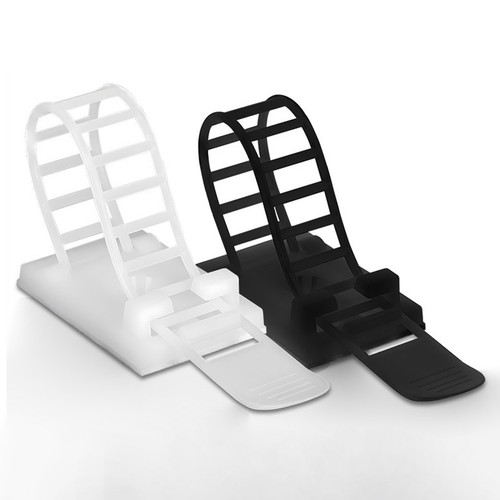 Reusable Cable Clips 100pcs for Tidy Cable Management at For Home and Workplace - Bild 3 von 21
