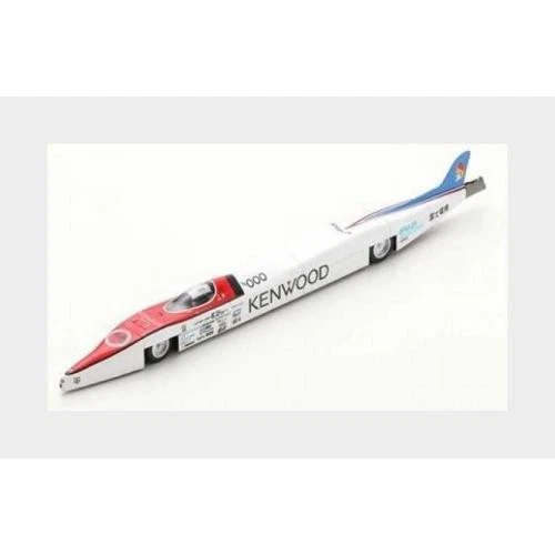 1:43 BIZARRE Kenwood Electric Record Car 1993 White Red B1076 - Immagine 2 di 2