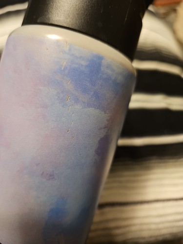 Tervis Floral Blue & Purple Triple Walled Insulated Tumbler, 32oz Wide Mouth - Bild 10 von 12