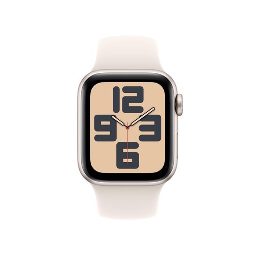 Apple Watch SE OLED 40 mm Digitale 324 x 394 Pixel Touch screen Beige Wi-Fi GPS - Photo 2 sur 2