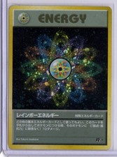 Japanese Pokemon Team Rocket Rainbow Energy Holo Rare