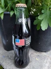 Vtg 1994 FIFA World Cup USA Coca-Cola Classic Glass Bottle America 8 oz FULL