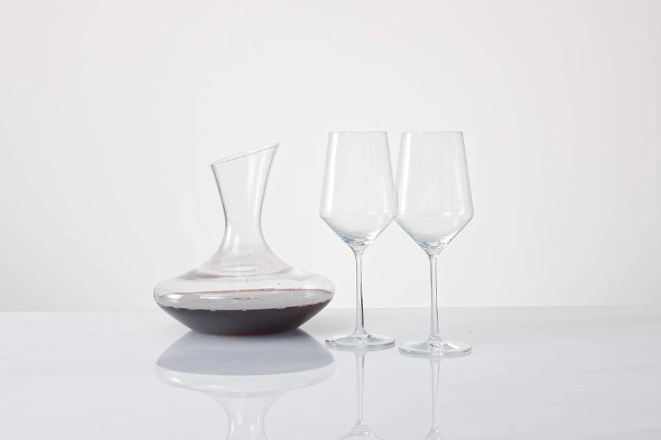 Jarra Pollux de vidrio hecha a mano Zwiesel 1872, 1 litro Foto 3 de 4