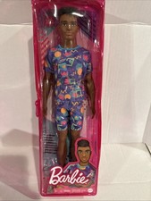 2020 Barbie Ken Fashionistas Boy Doll #162 Rooted Hair African American GRB87