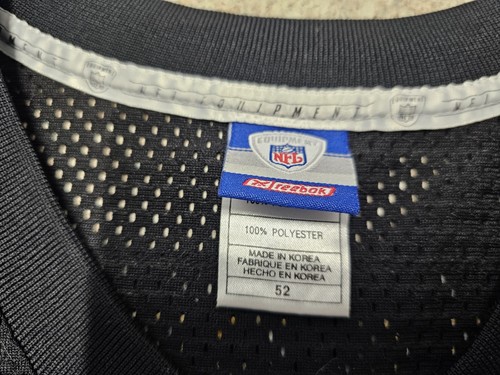 Ben Roethlisberger Pittsburgh Steelers NFL #7 Jersey Size 52 Reebok - Picture 6 of 13