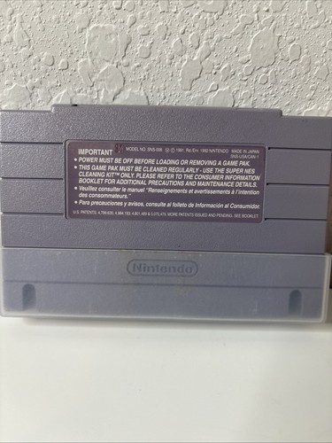 Bubsy in Claws Encounters (Super Nintendo SNES, 1993) Cartridge Only - Tested - Picture 5 of 5
