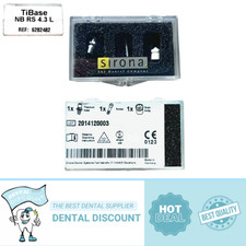 SIRONA TiBase NB RS 4.3L Ref:6282482 Made in Germany.100 ORGINAL
