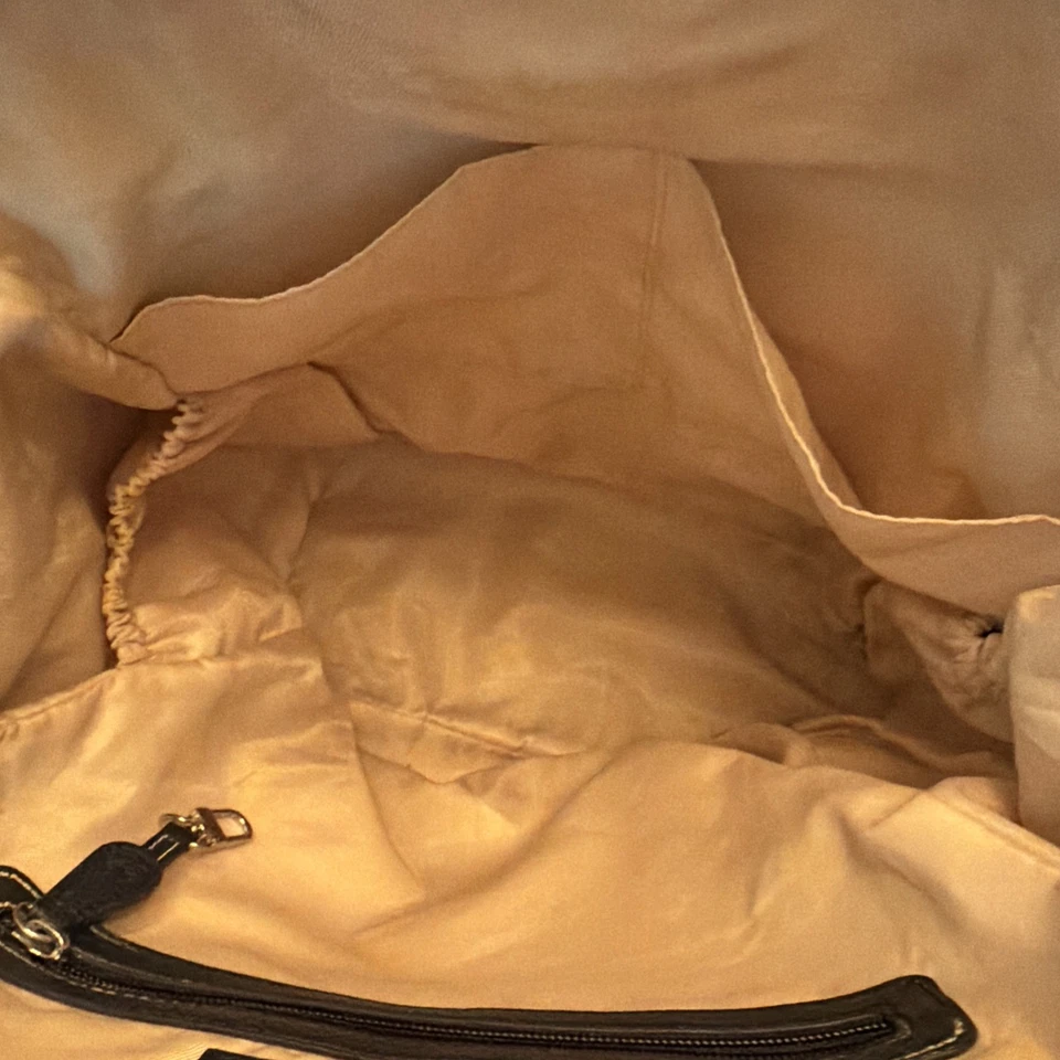 Lily Jade Meggan Leather Tote/Travel/Backpack/Diaper Bag/ DARK BLUE with wet bag - Image 3 of 4