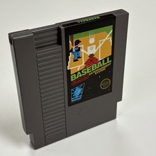 Baseball (Nintendo Entertainment System, 1983) 5 Screw Cart - Cleaned - Tested. 