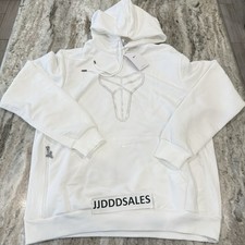 Nike Kobe Bryant Hoodie Pullover Halo White Sweatshirt HF0066-100 Men’s Sz Large