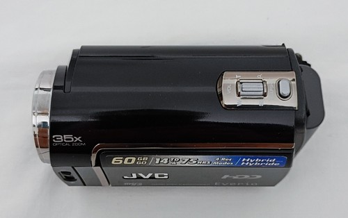 JVC Everio GZ-MG360 BU 60 GB Hard Drive Camcorder Original Box & Accessories EUC - Picture 9 of 11