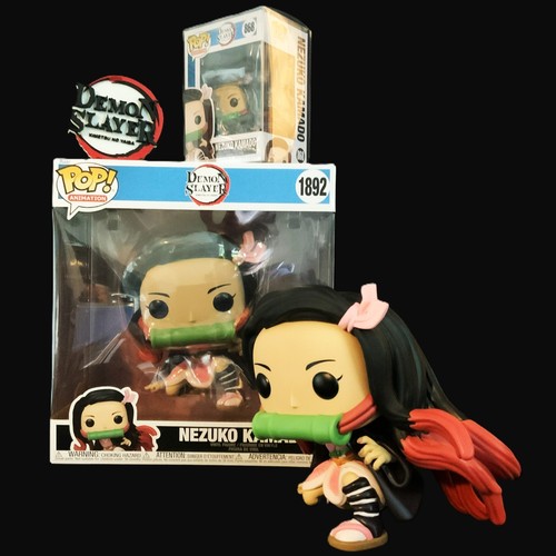 Pop Cave 2024 DEMON SLAYER: TANJIRO & NEZUKO KAMADO Huge 11" Set! Free FedExGrd! - Picture 3 of 23