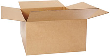 Shipping Boxes Medium 22"L X 17"W X 12"H 10-Pack - Corrugated Cardboard Box for