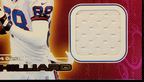 Camisetas Ike Hilliard Pacific 2000 usadas en juegos auténticas #4 New York Giants - Imagen 4 de 10