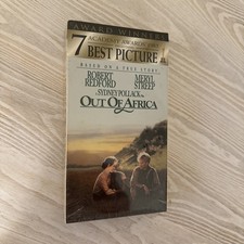 Out of Africa (VHS, 1993) SEALED With Watermarks *Bundle And Save On Shipping