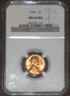 1941 P Wheat Penny 1c Cent NGC grade MS 66 RD Red Key date rare Philadelphia Lincoln Wheat